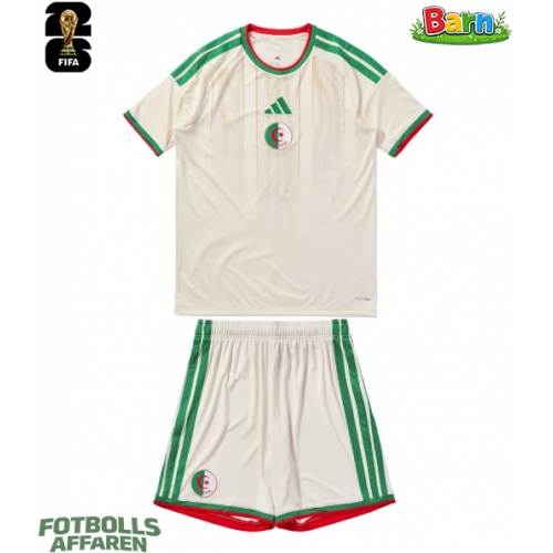 Algeriet Hemmaställ Barn VM 2026 Kortärmad (+ Korta byxor)